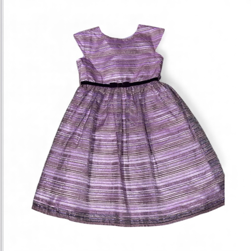 Jona Michelle Purple and Silver Dress